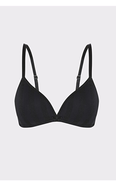 Siyah Selına Balensiz Sütyen