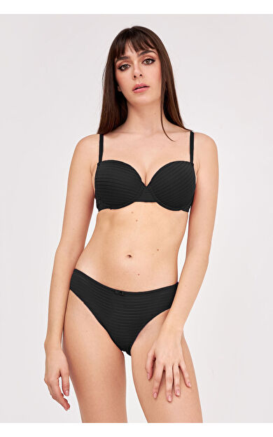 LOYA Siyah Sierra Hafif Destekli Sütyen