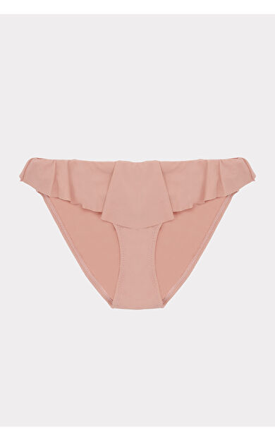 LOYA Somon Volanlı Tek Alt Bikini