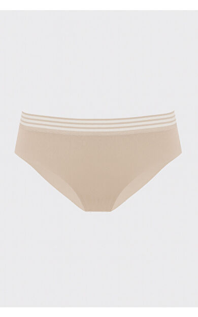 LOYA Sütlü Kahve Barbara Dikişsiz Yüksek  Bel Külot