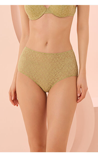 LOYA Yeşil Nirvana Yüksek Bel Külot