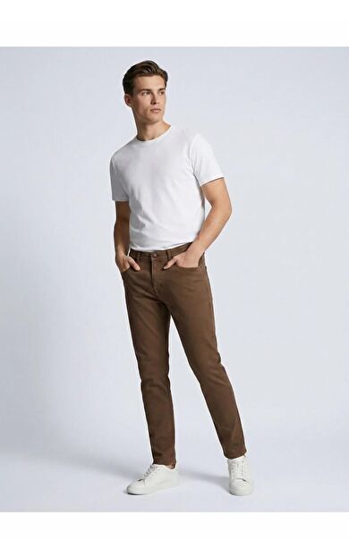 Ltb Renar Dusty Brown Wash Erkek Jean Pantolon