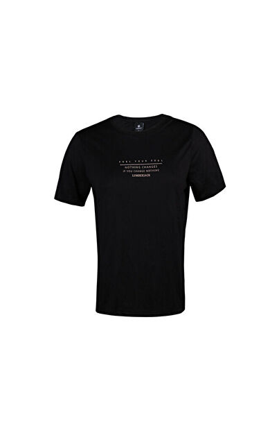 Lumberjack 3W Wl Nova 11Ct2009 3Pr Kadın Günlük Tişört 101439060 Siyah