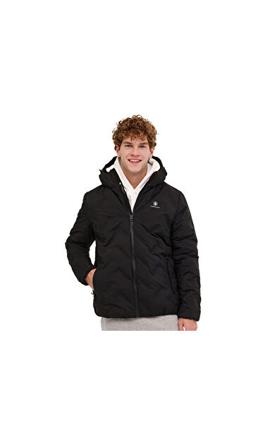 Lumberjack Ml Henry Coat 2Sn17 4Pr Erkek Günlük Mont 101813395 Siyah