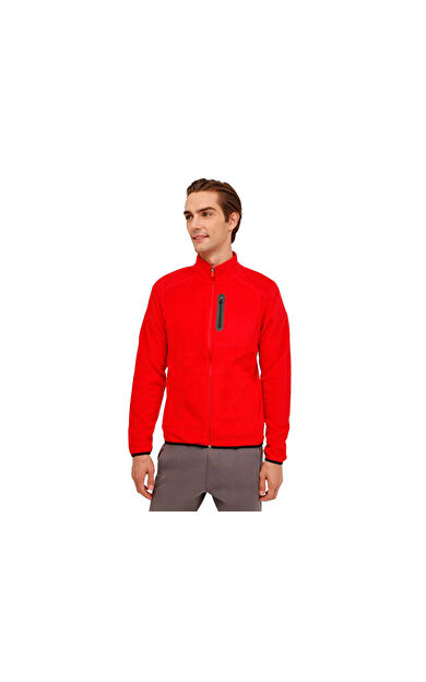 Lumberjack Ml Nordic 7Sn165 4Pr Erkek Günlük Polar Ceket 101815792 Kırmızı