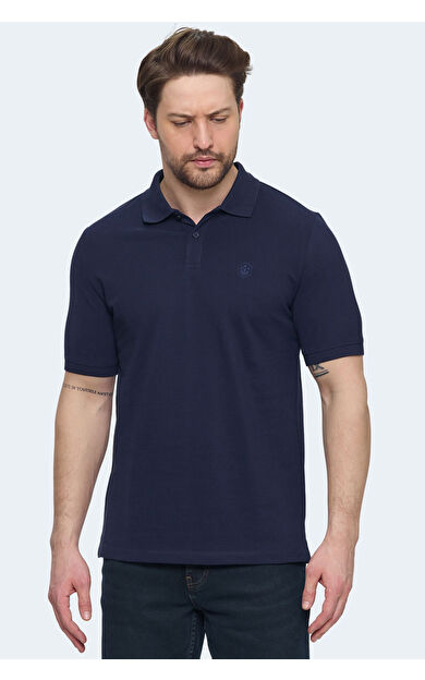 Lumberjack 5M MB CT953 POLO T SH 5FX Erkek Tişört Lacivert