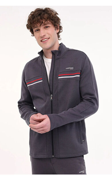 Lumberjack 5M ML ROBERT Erkek Sweatshirt Antrasit