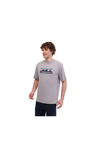 Lumberjack 5M Ml Roger 11Otd2-31 5Fx Erkek Günlük Tişört 101940573 Gri