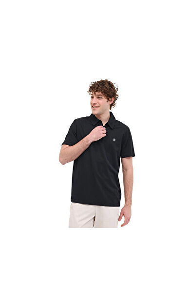 Lumberjack 5M Mb Girt 12P23001 5Fx Erkek Günlük Polo Yaka Tişört 101983479 Siyah