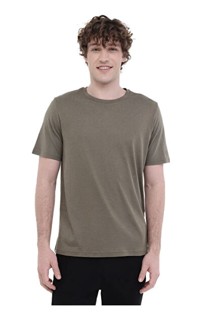 Lumberjack 5M MB CT110 PM C NK Erkek Tişört Haki