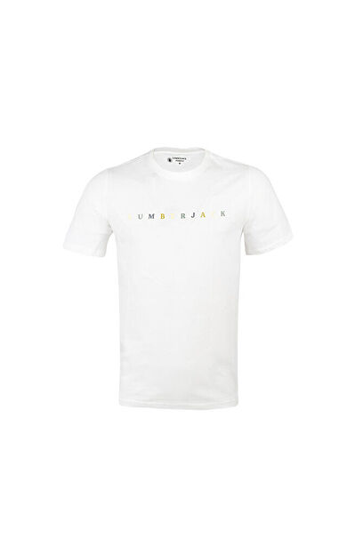 LUMBERJACK Erkek Günlük Tişört 102006086 Krem