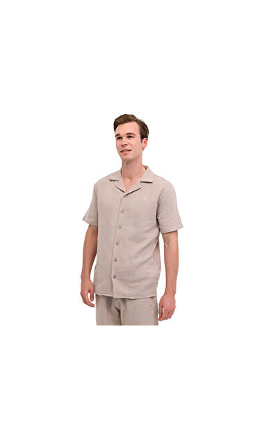 Lumberjack 5M Ml Raskol 61Hl103 5Fx Erkek Günlük Gömlek 102013305 Krem