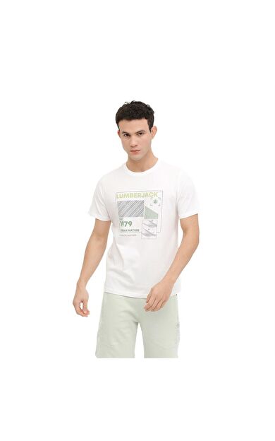 Lumberjack Erkek T-Shirt 4M,Ml Jerry 11Urb1015 4Fx 101571166