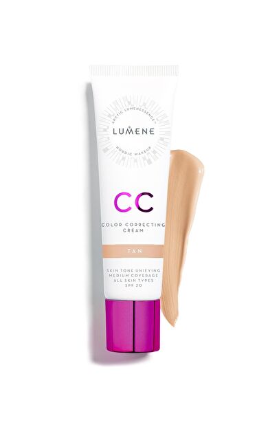 CC Cream Shade Tan-7 Etkili Renk Dengeleyici CC Krem SPF 20 Koyu
