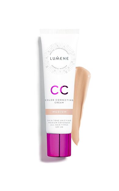 CC Cream Shade Medium-7 Etkili Renk Dengeleyici CC Krem SPF 20 Orta