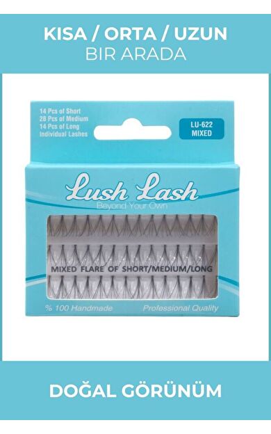 Lash Tekli Takma Kirpik Mixed