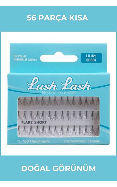 Lash Tekli Takma Kirpik Kısa Lu-621 8699067176210