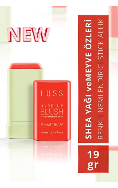 Hype Up Blush Stıck Allık Summer Blaze