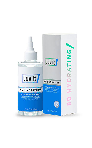Luv it 8D Hydrating Hyaluronic Acid Toner 200 ml