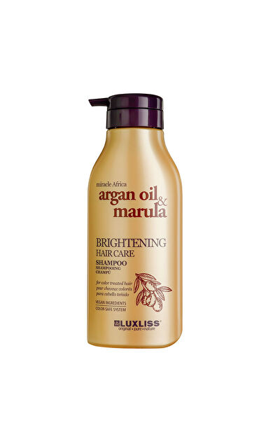 Luxliss Argan Oil Marula Brightening Hair Care Shampoo 500 ml