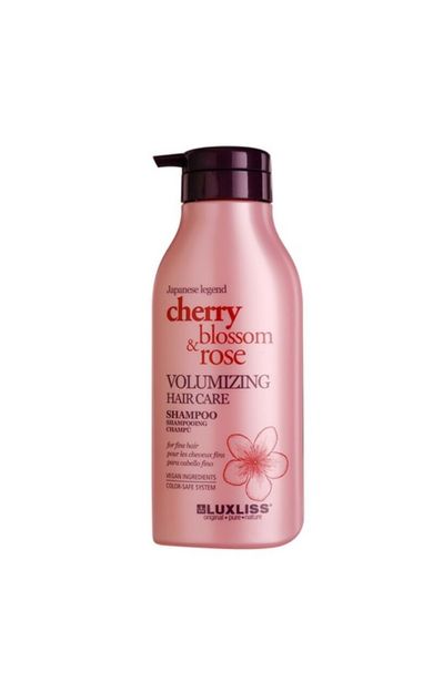 Luxliss Cherry Blossom Rose Volumizing Hair Care Shampoo 500 ml