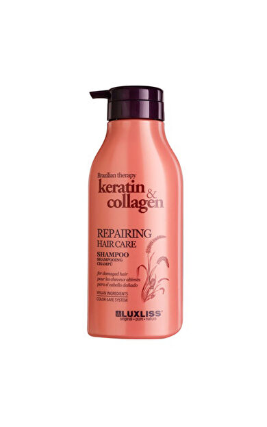 Luxliss Keratin Collagen Repairing Hair Care Shampoo 500 ml