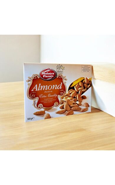 Kavrulmuş Badem İç Premium Kutu 300 Gr