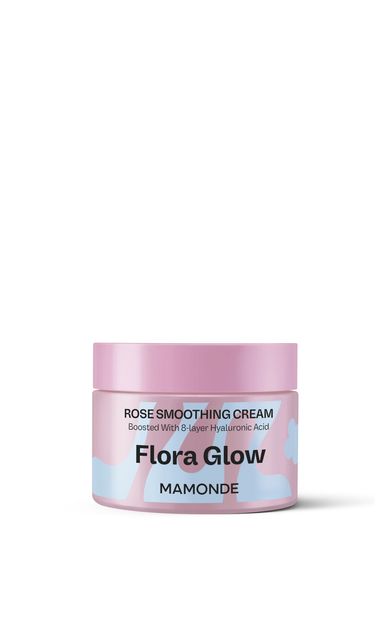 Mamonde Flora Glow Rose Smoothing Cream Cildi Pürüzsüz ve Yumuşak Tutan Parlaklık Veren Yüz Kremi 50 ml