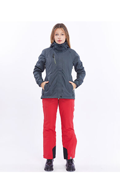 Mapamyumco 3in1 HAKİ Kadın Mont-HAKİ