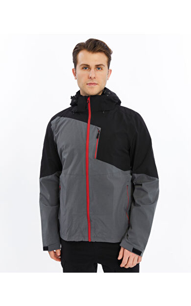 Mapamyumco Windbreaker Erkek Ceket-FÜME