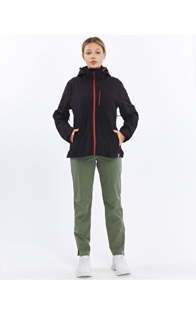 Mapamyumco Windbreaker Kadın Ceket-SİYAH