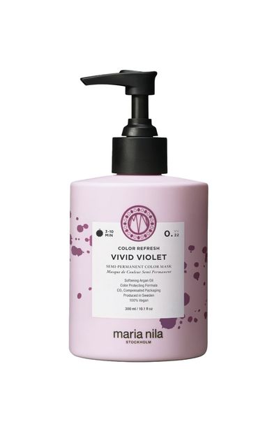 Maria Nila Colour Refresh Vivid Violet 0.22 Besleyici Renk Saç Maskesi 300 ml