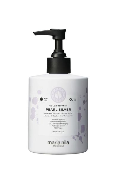 Maria Nila Colour Refresh Pearl Silver 0.20 Besleyici Renk Saç Maskesi