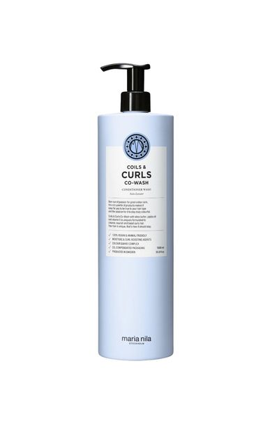 Maria Nila Coils &amp; Curls Co-Wash Dalgalı Saçlar İçin Dolaşık Açıcı Şampuan 1000 ml