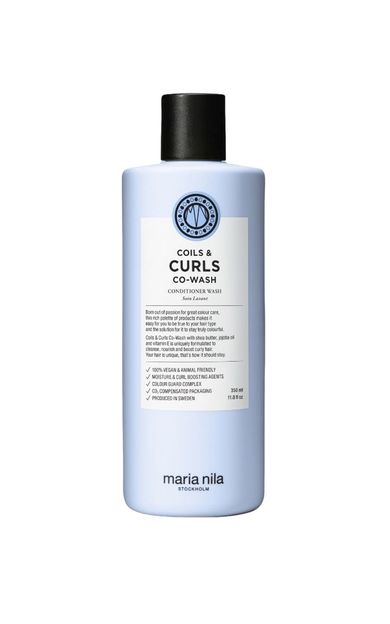 Maria Nila Coils &amp; Curls Co-Wash Kıvırcık Saçlar İçin Nemlendirici Saç Kremi 350 ml