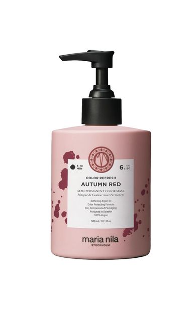 Maria Nila Colour Refresh Autumn Red 6.60 Besleyici Renk Saç Maskesi 300 ml