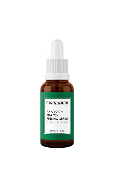 Maruderm AHA %10 + BHA %2 Peeling Maske Cilt Bakım Serumu 30 ml