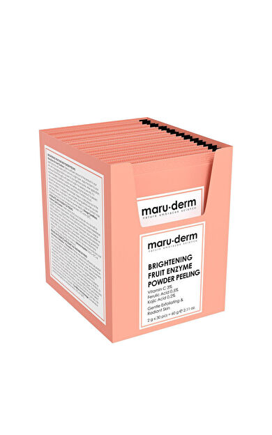 Maruderm Aydınlatıcı Meyve Enzim Toz Peeling 60 gr