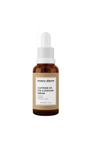 Maruderm Caffeine %5 + Peptides + Hyalüronik Asit Göz Çevresi Serumu 30 ml