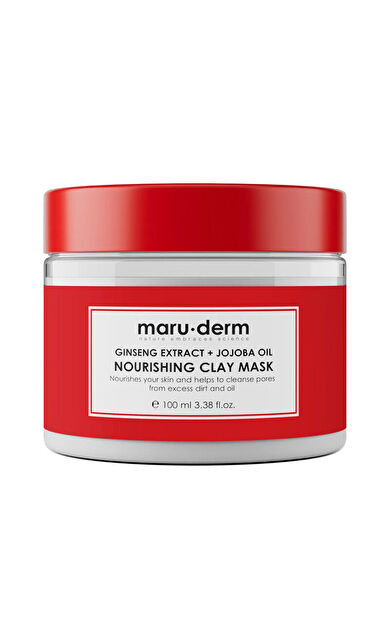 Maruderm Ginseng Özlü ve Jojoba Yağlı Kil Maskesi 100 ml
