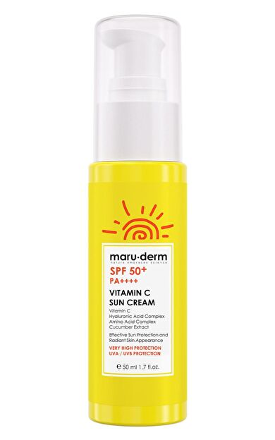 Maruderm Güneş Kremi SPF50+ C Vitamini Güneş Kremi 50 ml