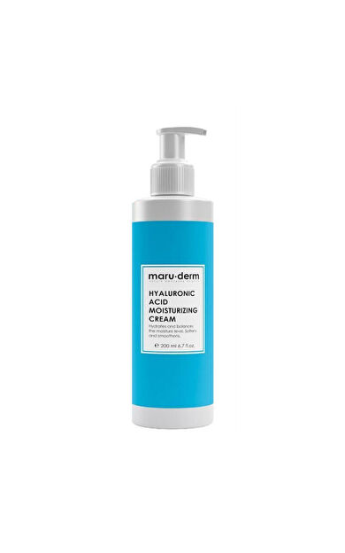 Maruderm Hyalüronik Asit Nemlendirici Yüz ve Vücut Cilt Bakım Kremi 200 ml