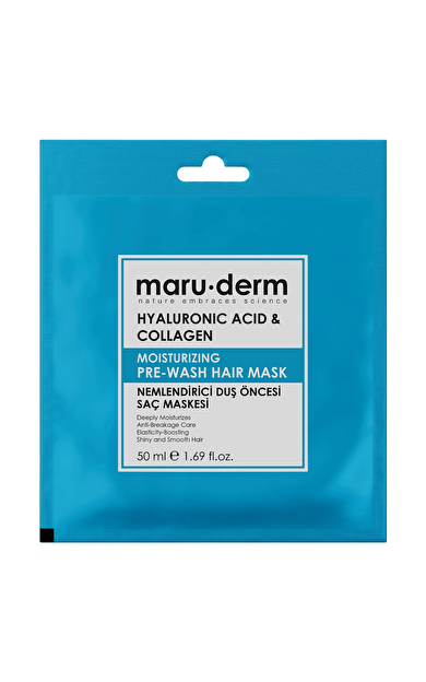 Maruderm Hyalüronik Asit ve Kolajen Duş Öncesi Saç Maskesi 50 ml