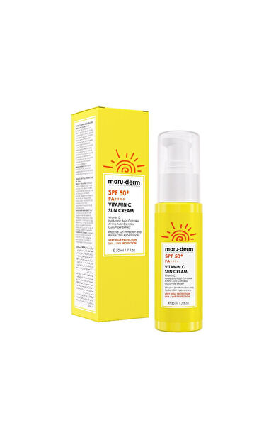 Maruderm Spf50+ C Vitamini Güneş Kremi 50 ml