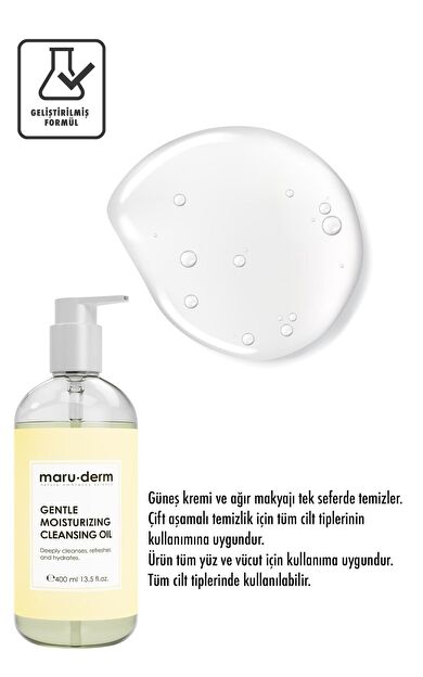 Maruderm Yağ Bazlı Temizleyici 400 Ml