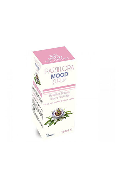 Passif Mood Şurup Passiflora Ekstraktı Takviye Edici Gıda 180ml