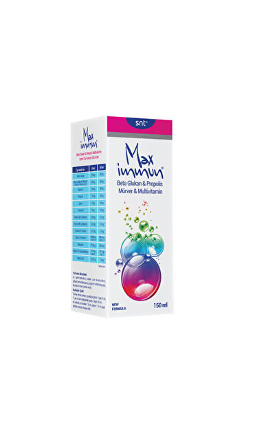 Max Immun Multivitamin Sıvı Takviye Edici Gıda 150 ml - Şurup