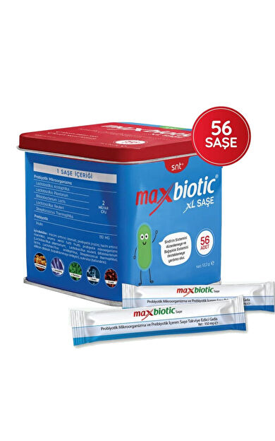 MaxBiotic XL Takviye Edici Gıda 56 Saşe