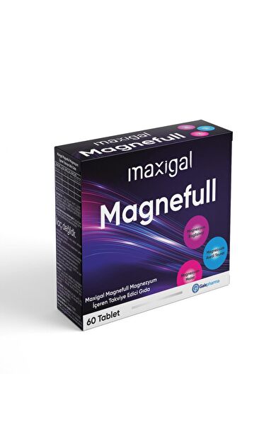 Maxigal Magnefull Magnezyum 60 Tablet