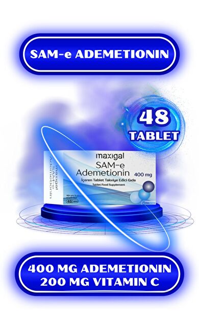 Maxigal Sam-E Ademetionin 400 mg 48 Tablet